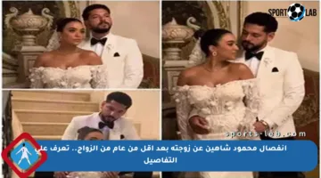 انفصال محمود شاهين عن زوجته بعد أقل من عام من الزواج.. تعرف على التفاصيل